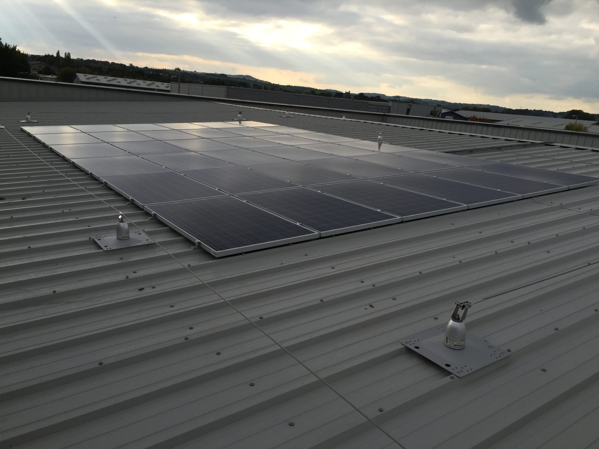 A 9kW solar PV installation.