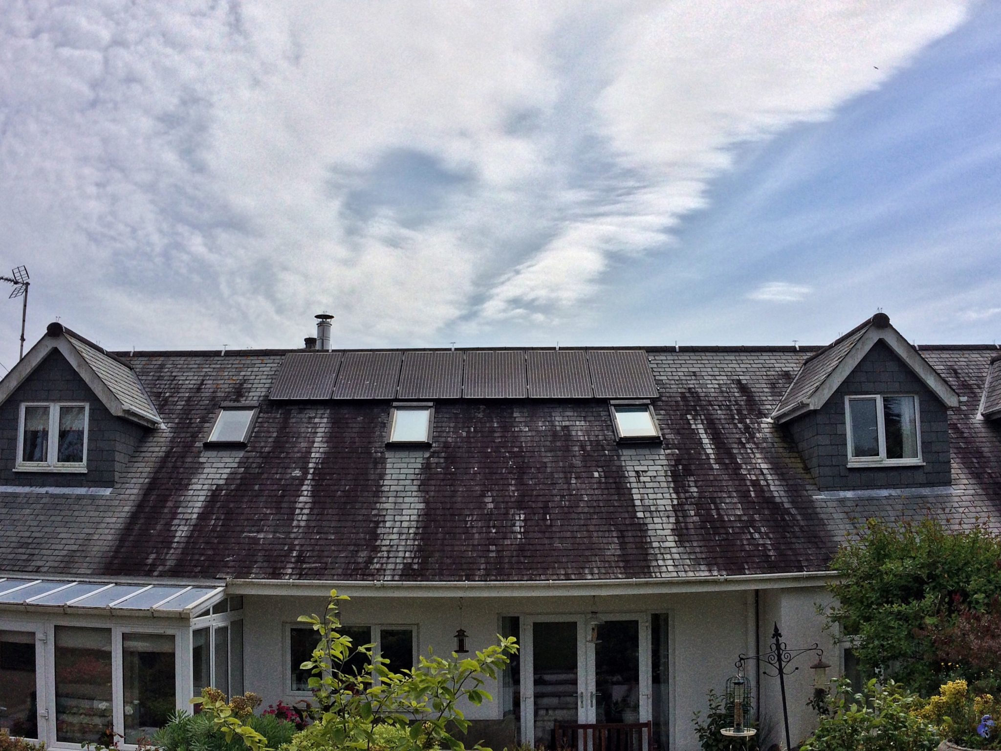 A 3.99kW solar PV installation