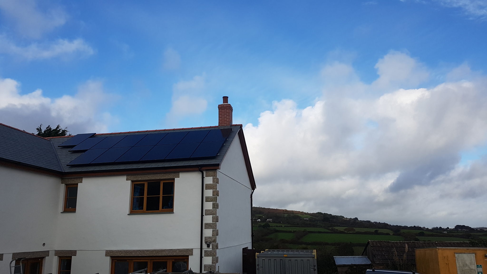 A 4kW SolarWorld Solar PV installation.