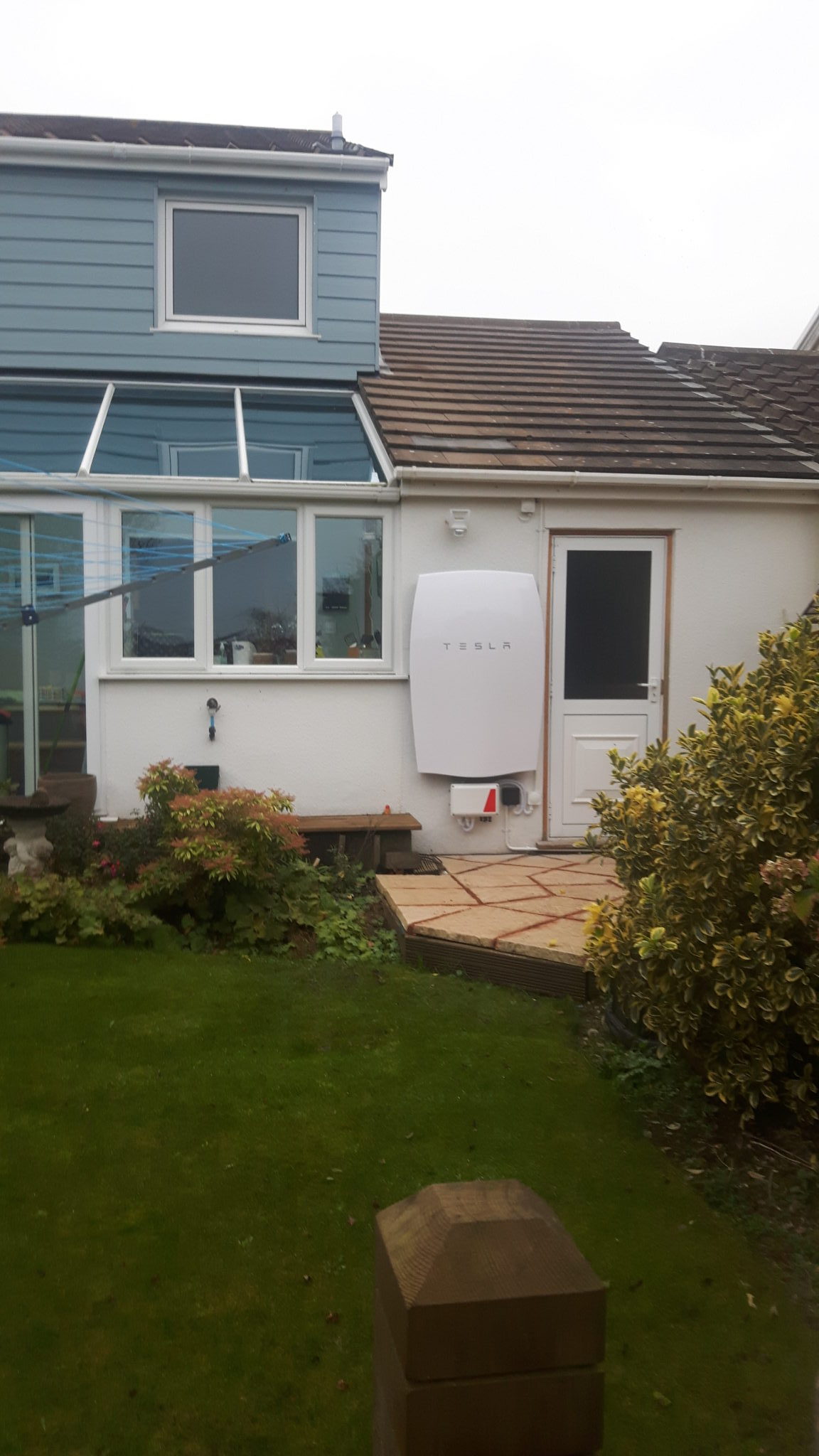 A 6.4kWh Tesla Powerwall installation in Truro