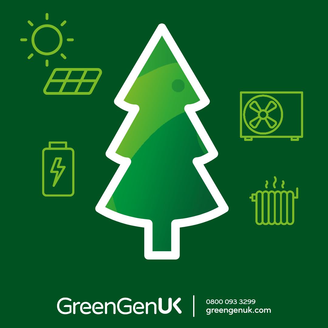 GreenGenUK Christmas graphic